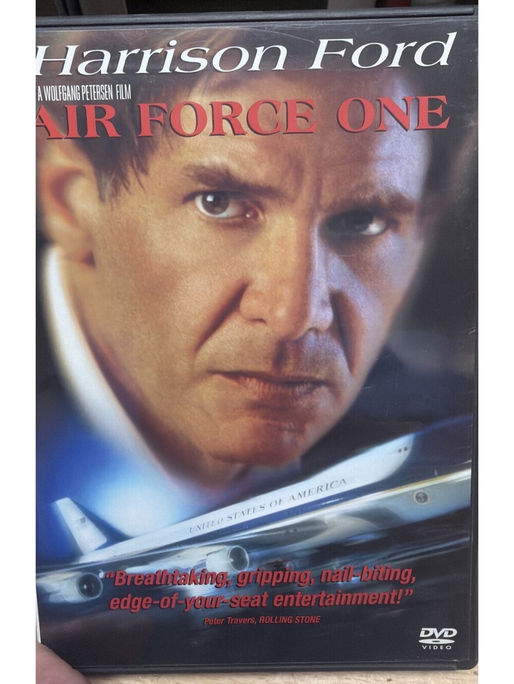 Air Force One  DVD Sony 2005 Harrison Ford Action Drama Gary Oldman Glenn Close